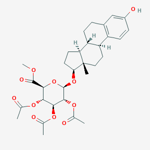 17β-Estradiol 17-(2,3,4-Tri-O-acetyl-β-D-glucuronide Methyl Ester)图片
