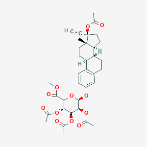 Ethynyl Estradiol 17-Acetate 3-(2',3',4'-Tri-O-acetyl)-β-D-glucuronide Methyl Ester图片