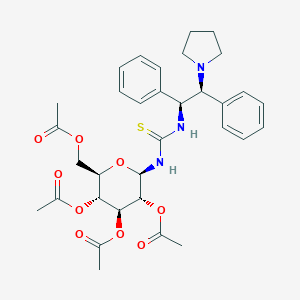 N-[(1S,2S)-1,2-二苯基-2-(1-吡咯烷基)乙基]-N'-(2,3,4,6-四-O-乙酰基-β-D-吡喃葡萄糖基)硫脲图片