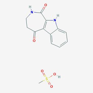 3,4-Dihydro-2H,10H-azepino[3,4-b]indole-1,5-dione Methanesulfonate Salt图片