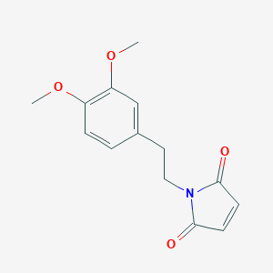 1-[2-(3,4-Dimethoxyphenyl)ethyl]-2,5-dihydro-1H-pyrrole-2,5-dione图片