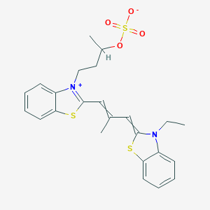 2-[3-(3-Ethyl-2(3H)-benzothiazolylidene)-2-methyl-1-propenyl]-3-[3-(sulfooxy)butyl]benzothiazolium hydroxide inner salt图片