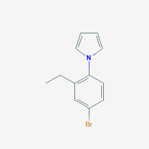 1-(4-Bromo-2-Ethylphenyl)-1h-Pyrrole图片