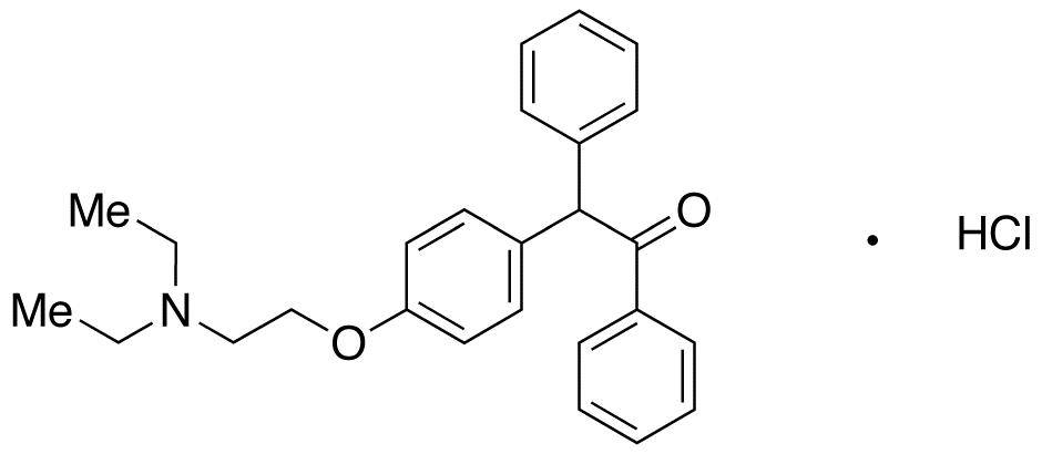 Deschloro-1,2-dihydro-2-oxo Clomiphene Hydrochloride Salt图片