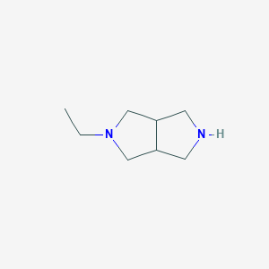5-ethyl-2,3,3a,4,6,6a-hexahydro-1H-pyrrolo[3,4-c]pyrrole图片