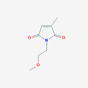 1-(2-Methoxyethyl)-3-methyl-2,5-dihydro-1H-pyrrole-2,5-dione图片