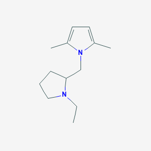 1-[(1-Ethylpyrrolidin-2-yl)methyl]-2,5-dimethyl-1H-pyrrole图片