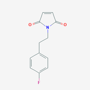 1-[2-(4-fluorophenyl)ethyl]-2,5-dihydro-1H-pyrrole-2,5-dione图片