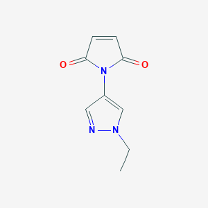 1-(1-Ethyl-1H-pyrazol-4-yl)-2,5-dihydro-1H-pyrrole-2,5-dione图片