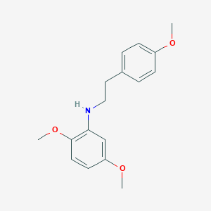 2,5-Dimethoxy-N-(4-methoxyphenethyl)aniline图片