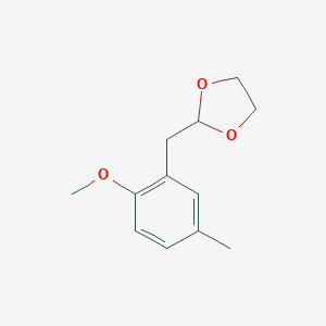 2-methoxy-5-methyl(1,3-dioxolan-2-ylmethyl)benzene图片