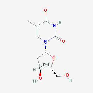 Thymidine-3'-13C图片