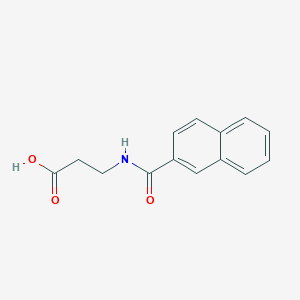 3-(Naphthalen-2-ylformamido)propanoic Acid图片