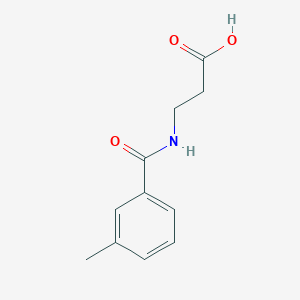 3-[(3-methylphenyl)formamido]propanoic Acid图片
