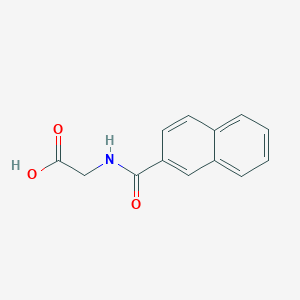 2-(Naphthalen-2-ylformamido)acetic Acid图片