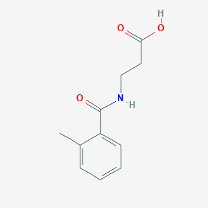 3-[(2-methylphenyl)formamido]propanoic Acid图片