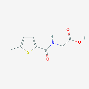 2-[(5-methylthiophen-2-yl)formamido]acetic Acid图片