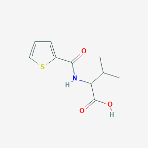 3-Methyl-2-(thiophen-2-ylformamido)butanoic Acid图片