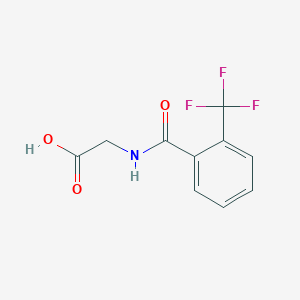 2-{[2-(Trifluoromethyl)phenyl]formamido}acetic Acid图片