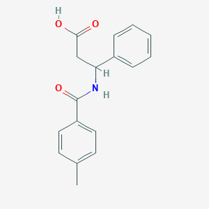 3-[(4-Methylphenyl)formamido]-3-phenylpropanoic Acid图片