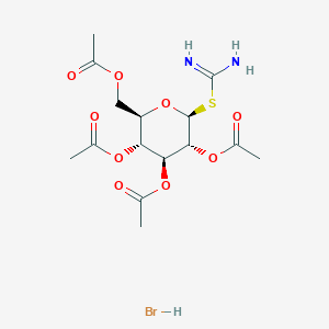 2-(2,3,4,6-Tetra-O-acetyl-β-D-glucopyranosyl)thiopseudo Urea Hydrobromide图片