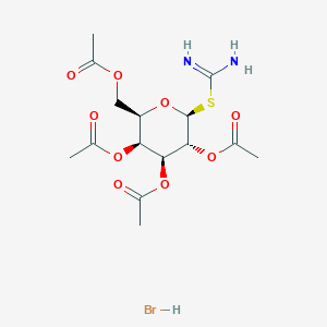 2-(2,3,4,6-Tetra-O-acetyl-β-D-galactopyranosyl)thiopseudourea Hydrobromide图片