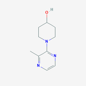 1-(3-methylpyrazin-2-yl)piperidin-4-ol图片