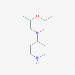 2,6-Dimethyl-4-piperidin-4-yl-morpholinehydrochloride图片