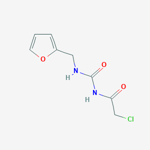 3-(2-chloroacetyl)-1-(furan-2-ylmethyl)urea图片