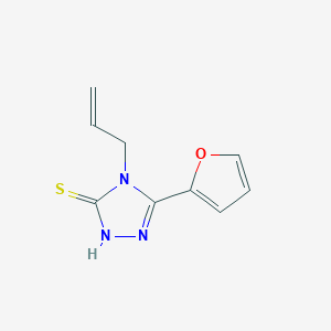 4-Allyl-5-furan-2-yl-4H-[1,2,4]triazole-3-thiol图片