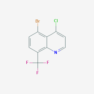 5-Bromo-4-chloro-8-(trifluoromethyl)quinoline图片