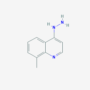 4-hydrazino-8-methylquinoline图片