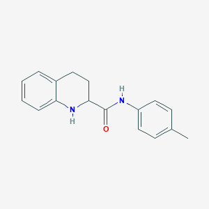 N-(4-Methylphenyl)-1,2,3,4-tetrahydroquinoline-2-carboxamide图片