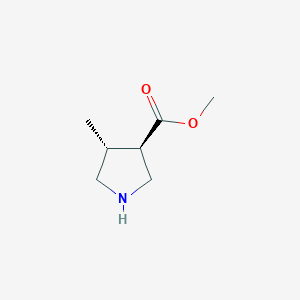 trans-Methyl 4-Methylpyrrolidine-3-carboxylate图片