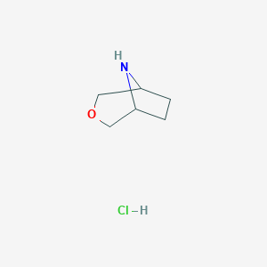 3-oxa-8-azabicyclo[3,2,1]octane hydrochloride图片
