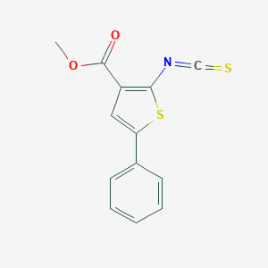 Methyl 2-Isothiocyanato-5-phenylthiophene-3-carboxylate图片