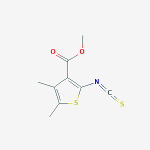 Methyl 2-Isothiocyanato-4,5-dimethylthiophene-3-carboxylate图片