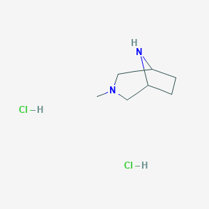 3-methyl-3,8-diazabicyclo[3,2,1]octane dihydrochloride图片