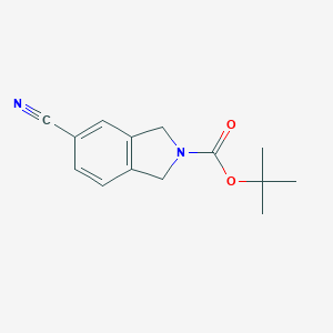 Tert-Butyl 5-Cyanoisoindoline-2-Carboxylate图片