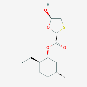 (1R,2S,5R)-Menthol-5R-hydroxy-[1,3]-oxathiolane-2R-carboxylate图片