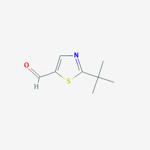 2-tert-Butyl-1,3-thiazole-5-carbaldehyde图片