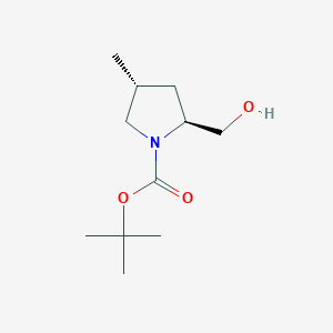 tert-butyl(2S,4R)-2-(hydroxymethyl)-4-methylpyrrolidine-1-carboxylate图片