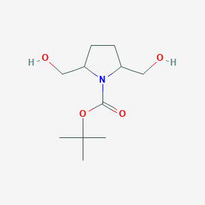 tert-Butyl 2,5-Bis(hydroxymethyl)pyrrolidine-1-carboxylate图片