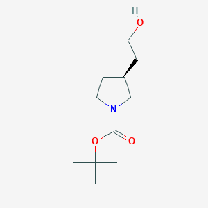 (S)-tert-Butyl 3-(2-hydroxyethyl)pyrrolidine-1-carboxylate图片