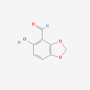 5-hydroxy-2H-1,3-benzodioxole-4-carbaldehyde图片