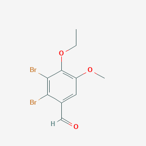 2,3-dibromo-4-ethoxy-5-methoxybenzaldehyde图片