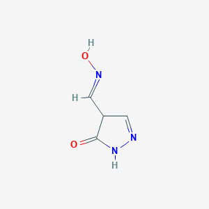 5-oxo-4,5-dihydro-1H-pyrazole-4-carbaldehyde oxime图片
