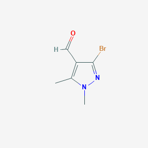 3-Bromo-1,5-dimethyl-1H-pyrazole-4-carbaldehyde图片