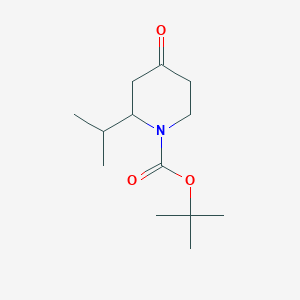 tert-Butyl 2-Isopropyl-4-oxopiperidine-1-carboxylate图片
