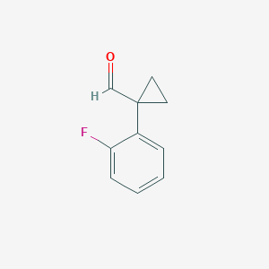 1-(2-Fluorophenyl)cyclopropanecarbaldehyde图片